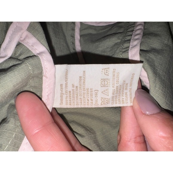 NWT Tommy Hilfiger Women's Olive Green Utility Jacket Size 2X - Picture 8 of 10